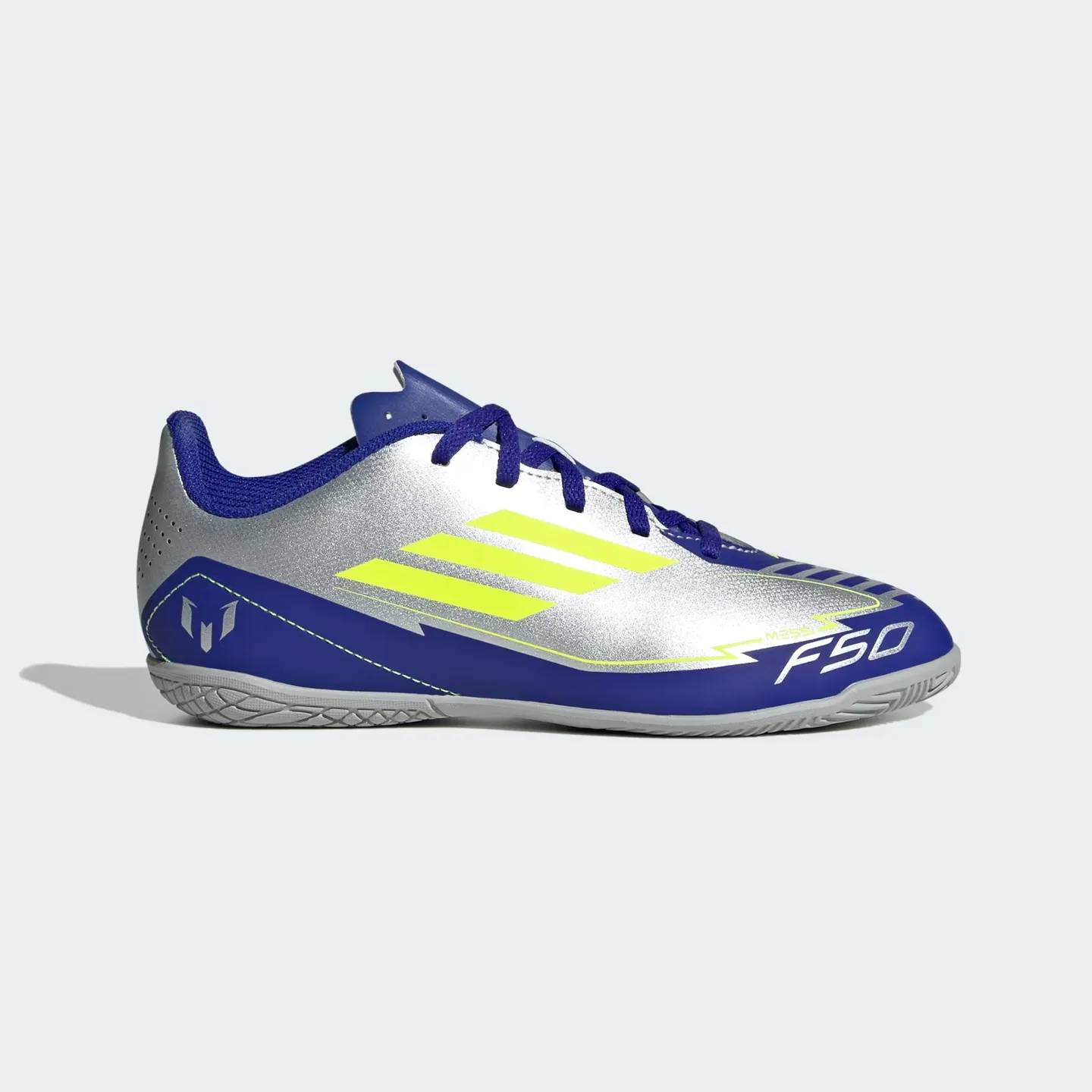 Chuteira Adidas F50 Club Salão Messi Infantil