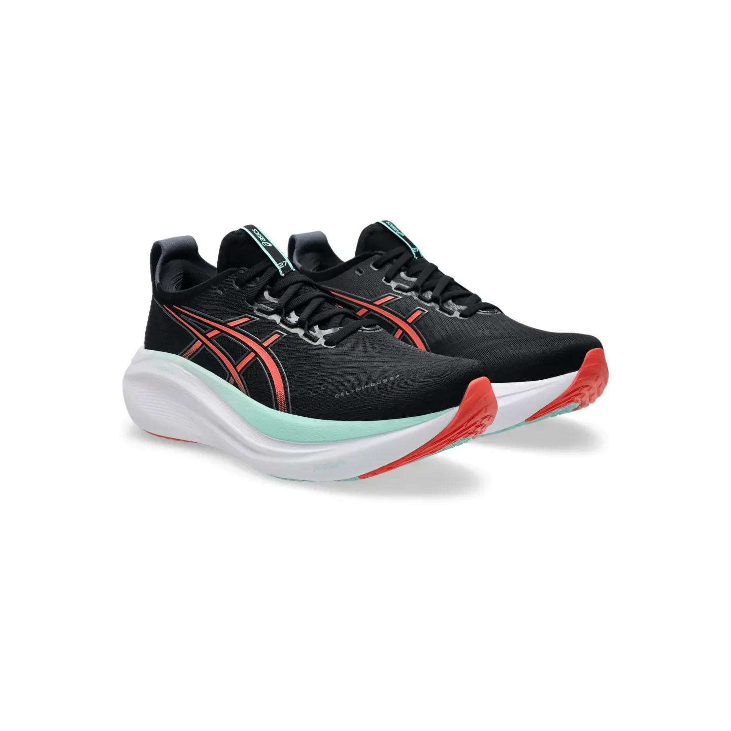 TENIS ASICS GEL-NIMBUS 27 FEMININO PRETO/ROSA