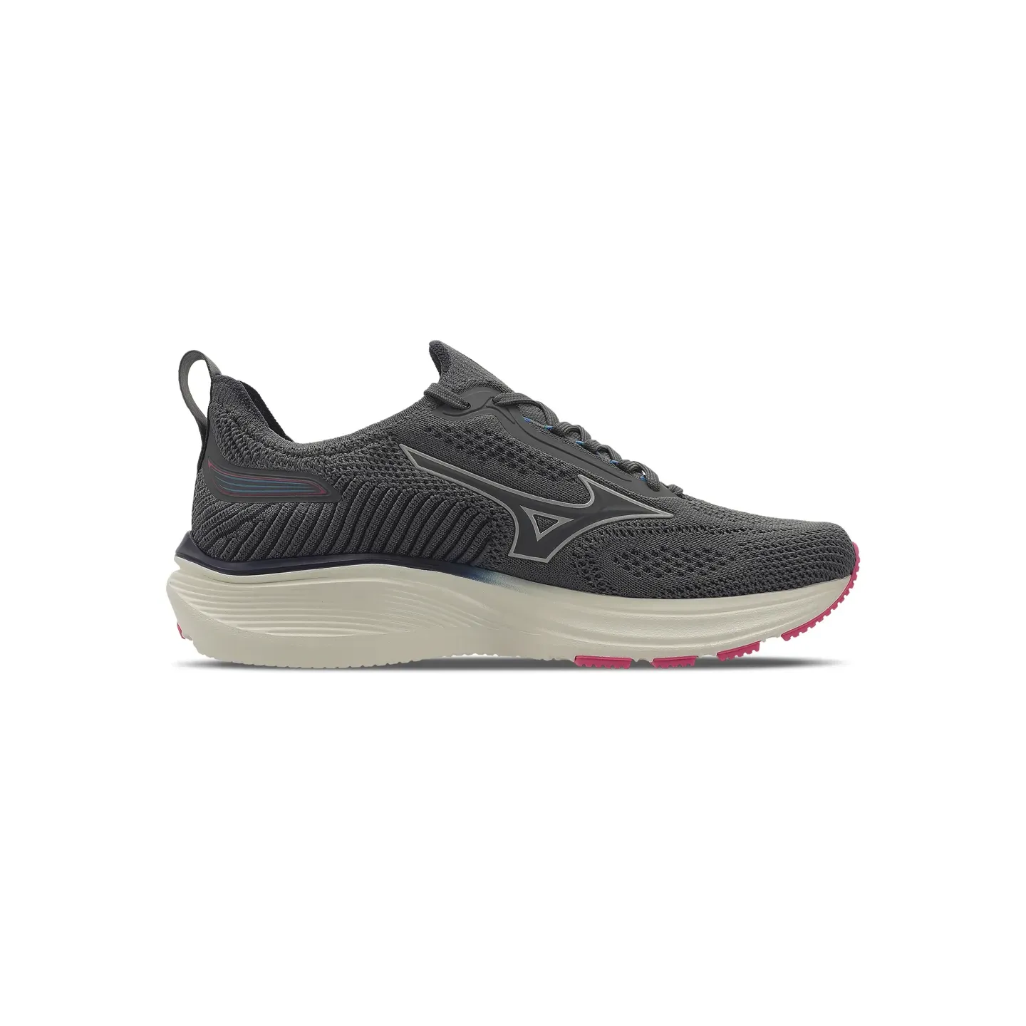 TÊNIS MIZUNO COOL RIDE 3 FEMININO CINZA/ROSA