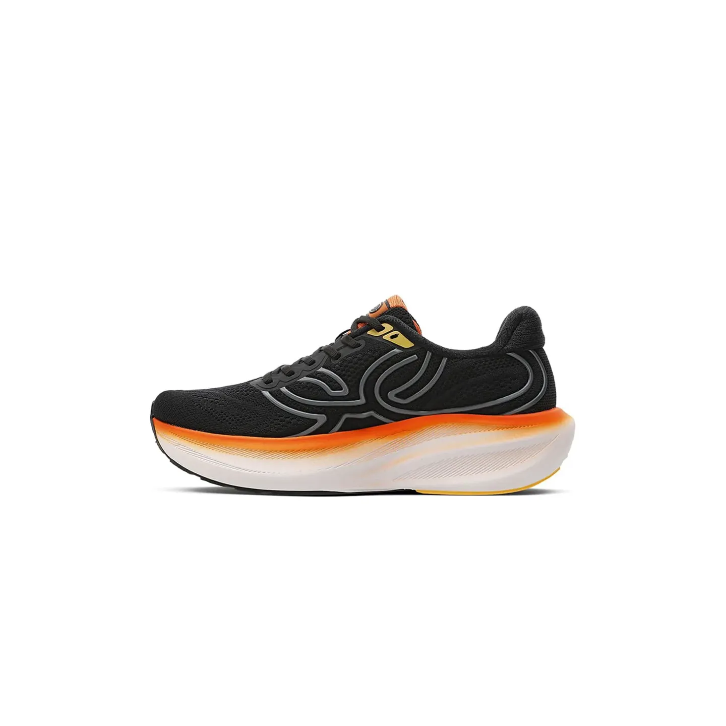 Tênis Olympikus Corre Max Preto Laranja