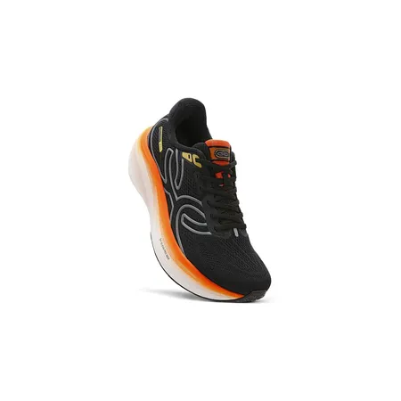 Tênis Olympikus Corre Max Preto Laranja