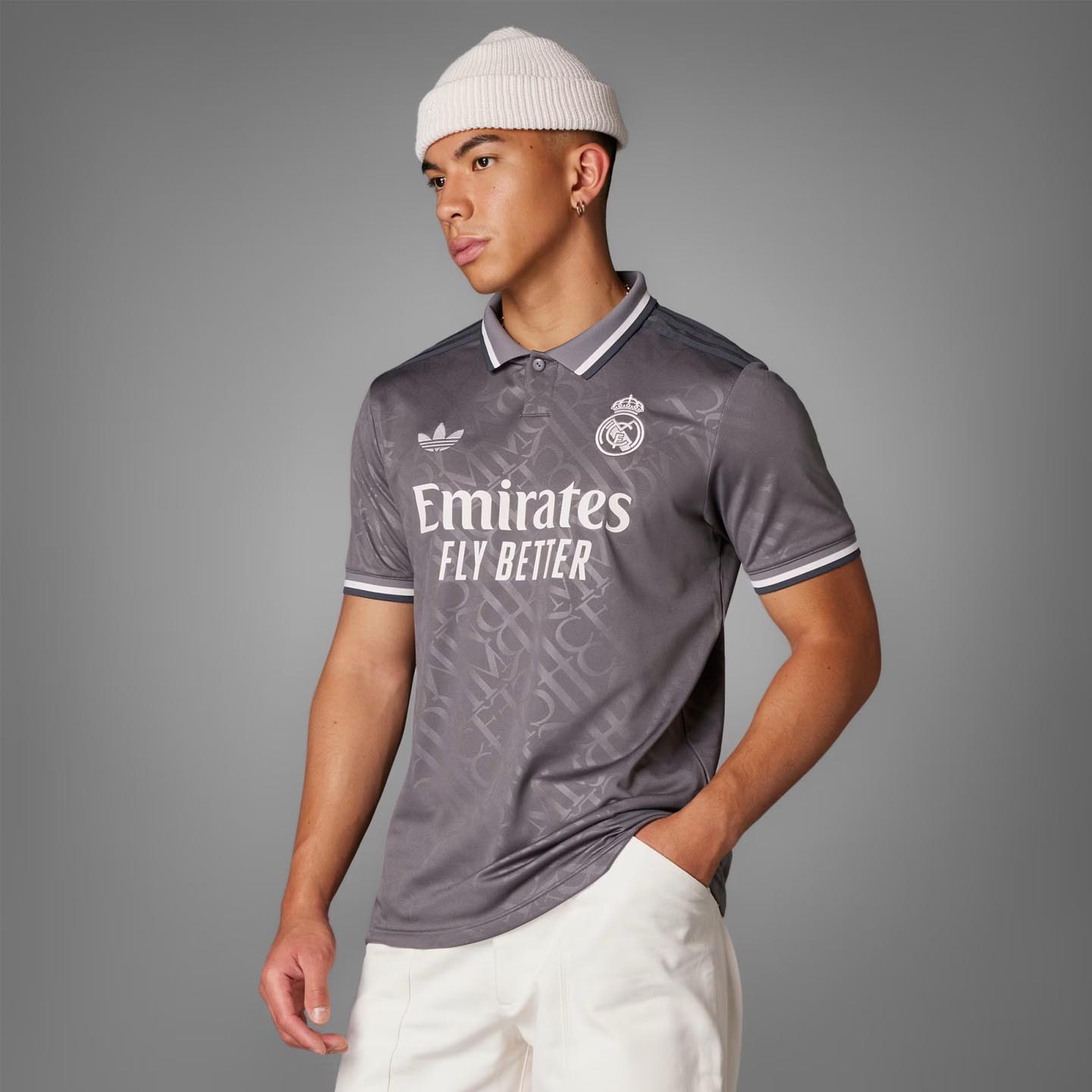 Camiseta Adidas Real Madrid Oficial 3 2025 Masculina - Manto