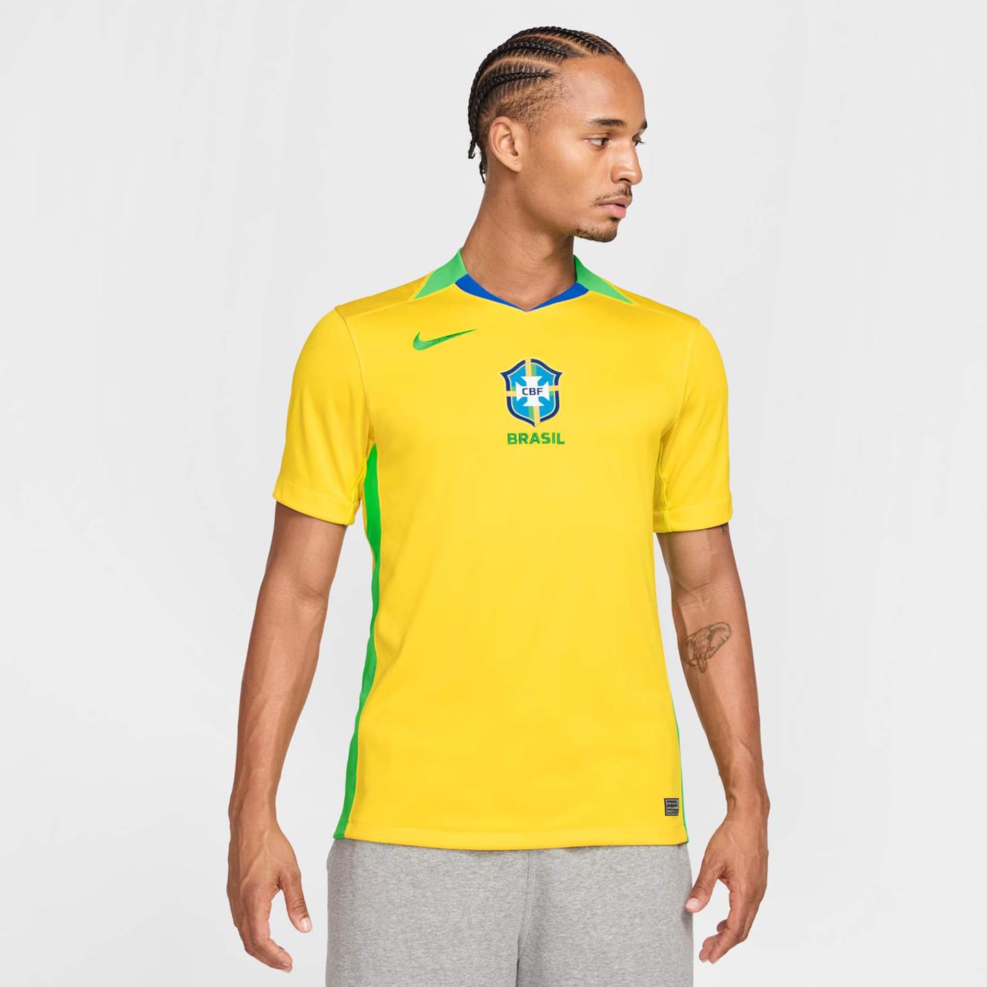 Camisa Nike Brasil 2025/26 Torcedor Pro Masculina: Vista a Paixão