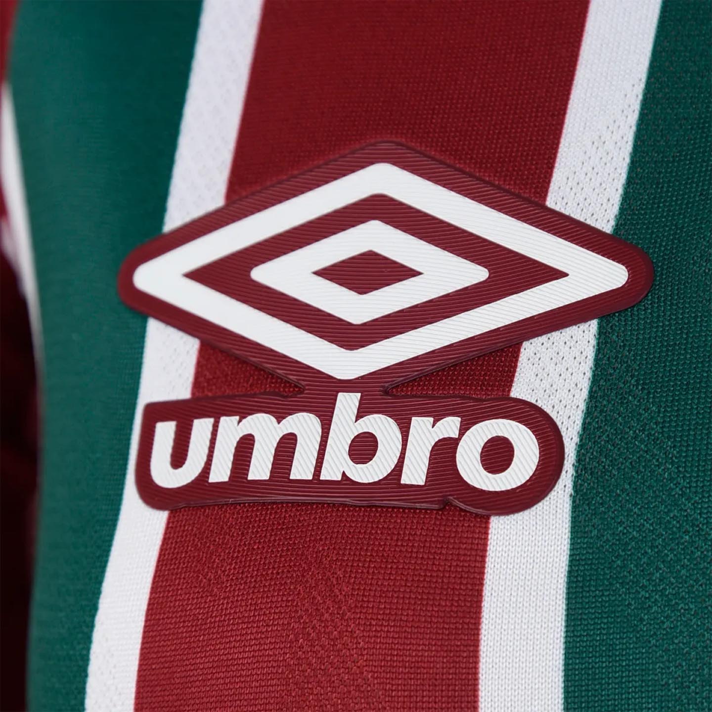 Camiseta Umbro Fluminense Oficial 2025 Torcedora Feminina