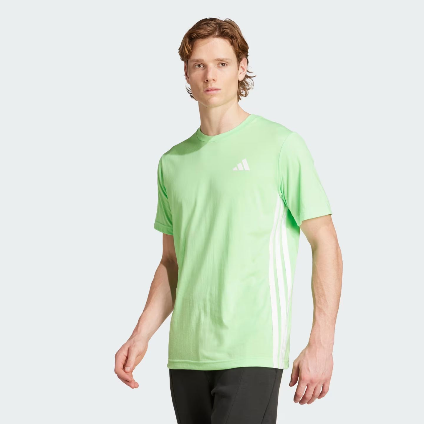 Camiseta de Treino Adidas Train Essentials Feelready 3 Listras