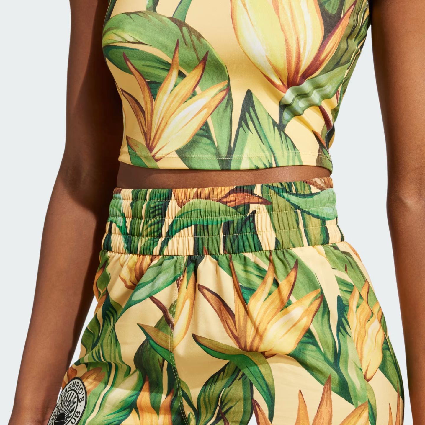 Short Adidas Pacer x FARM Rio Feminino - Estilo e Conforto - Free