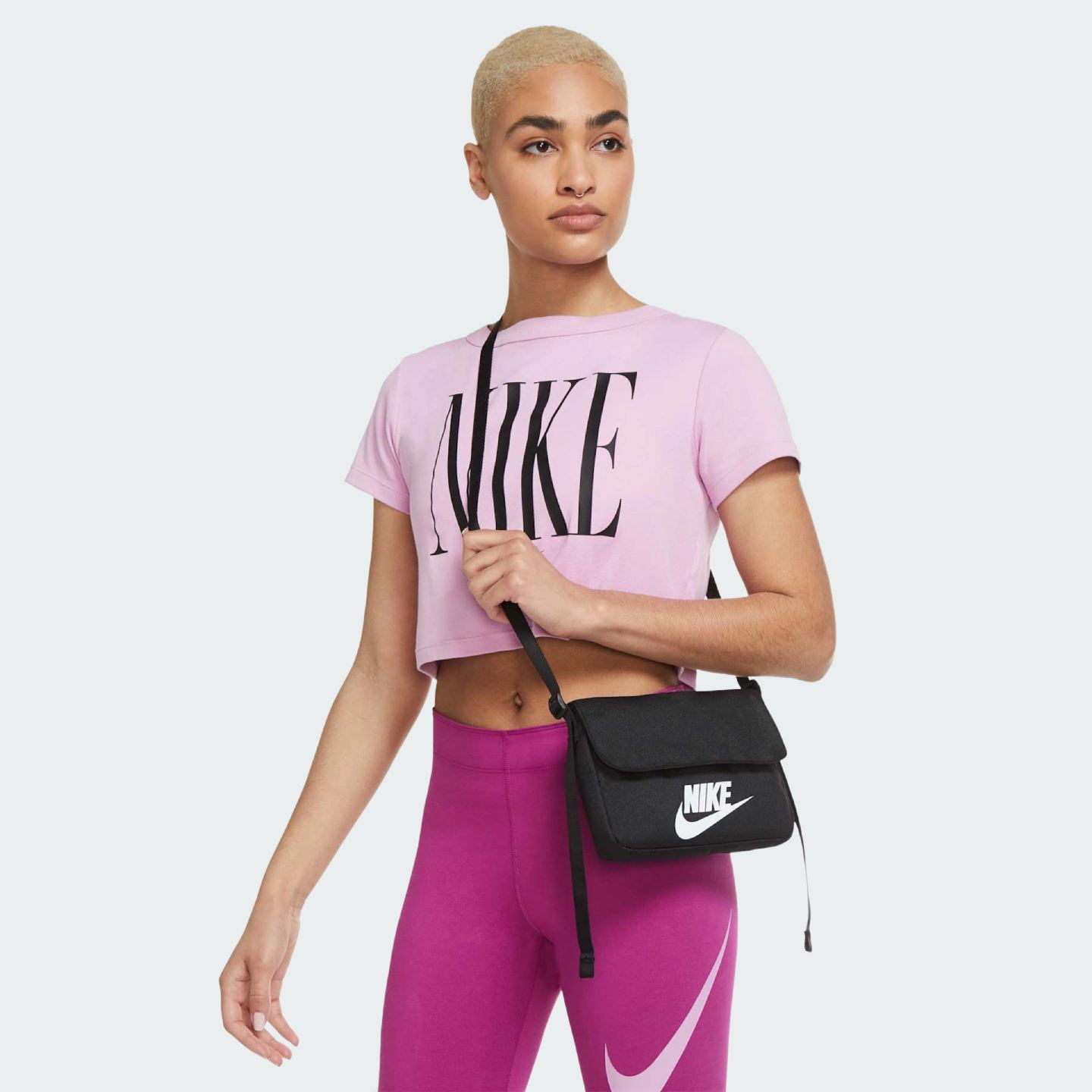 Bolsa Nike Futura 365 Crossbody Preta - Estilo Compacto e
