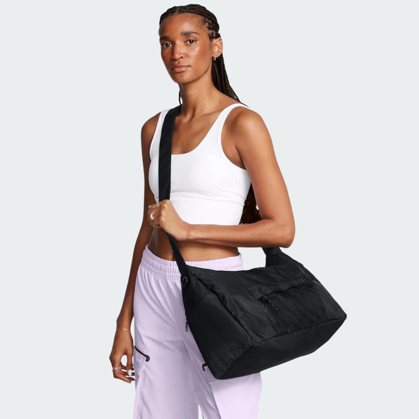 Mala Under Armour Studio Slouchy Duffle Preto | 20,5L e Saco de